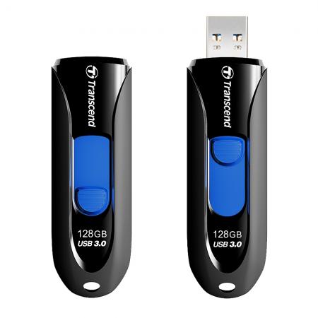 Transcend 128GB, USB3.1, Pen Drive, Capless, Blackна ниска цена с бърза доставка - BestPC.BG