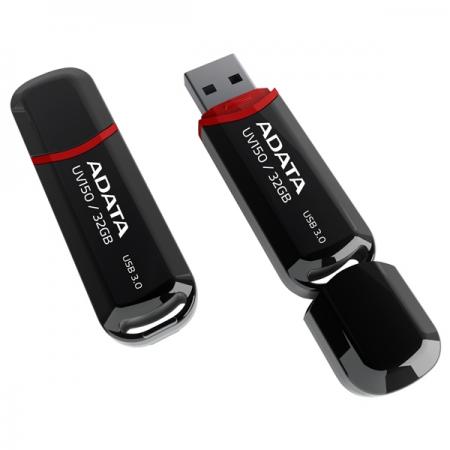 USB флаш памет Flash U3.0, 32GB, A-Data Dash UV150, Blackна ниска цена с бърза доставка - BestPC.BG