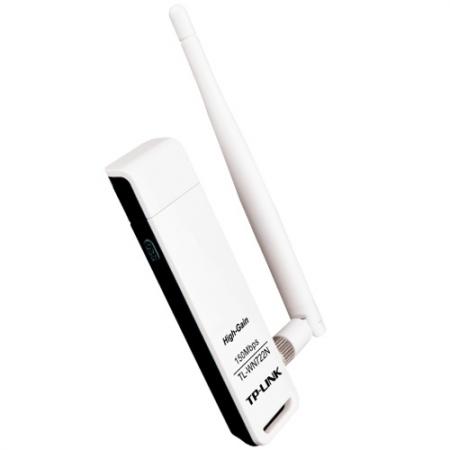 WiFi безжична карта/адаптер Wi-Fi N U2.0, TP-Link TL-WN722N, 150Mbpsна ниска цена с бърза доставка - BestPC.BG