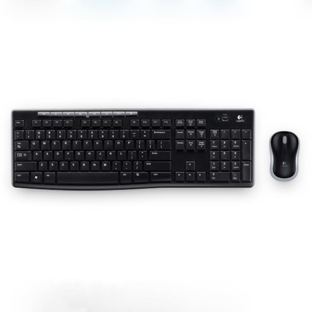 Клавиатура Keyboard Logitech Wireless Desktop MK270на ниска цена с бърза доставка - BestPC.BG