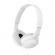 Слушалки Sony Headset MDR-ZX110 бели снимка 1