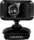 Уеб камера Canyon C1, 1.3МР 640x480, 1х USB 2.0, Windows 7, черен цвят снимка 2