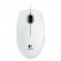 Мишка Logitech B100, USB, бяла снимка 2
