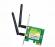 N600 Wireless Dual Band PCI Express адаптер снимка 2