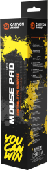 Подложка за мишка Геймърска CANYON Gaming Mouse Pad 350X250X3mm снимка 3