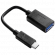 VALUE 11.99.9030 :: USB кабел с адаптер, OTG, USB3.1, C-A, M-F, 0.15 м снимка 1