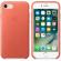 Калъф за смартфон Apple iPhone 7 Leather Case - Geranium снимка 6