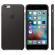 Калъф за смартфон Apple iPhone 6s Plus Leather Case - Black снимка 5