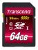 Памет Transcend 64GB SDXC Class10 UHS-I Card,90MB-s 600x (Ultimate) снимка 1