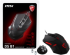 Мишка Геймърска MSI INTERCEPTOR DS B1 GAMING червена/черна снимка 4