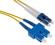 Оптична пач корда LC-UPC-SC-UPC Сингъл мод 9-125 дуплекс : Дължина - 1 метър снимка 2