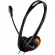 Слушалки CANYON CNS-CHS01BO (PC headset with microphone, cable 1.8M, Черни/Оранжеви) снимка 1