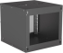 INTELLINET 714808 :: Комуникационен шкаф 19", 9U,H=500,W=540,D=560,Black снимка 3