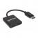 Кабел/адаптер MANHATTAN 207768 :: MST видео сплитер, DisplayPort към 2 x DP, 4K UHD снимка 2