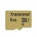Transcend 8GB micro SD UHS-I U3 (with adapter), MLC снимка 1