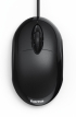 Мишка HAMA MC-100, кабел 1.3 м, USB, 1000 dpi, 3 бутона, Черен снимка 1