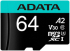 ADATA Premier Pro, 64GB microSDXC, с включен SD адаптер в комплекта снимка 1