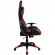 Геймърски стол Gaming chair, PU leather, Cold molded foam, Metal Frame, Butterfly mechanism, Оранжев/черен снимка 5