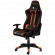 Геймърски стол Gaming chair, PU leather, Cold molded foam, Metal Frame, Butterfly mechanism, Оранжев/черен снимка 7
