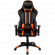 Геймърски стол Gaming chair, PU leather, Cold molded foam, Metal Frame, Butterfly mechanism, Оранжев/черен снимка 1