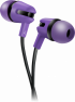 Слушалки CANYON CNS-CEP4P, Stereo earphone with microphone, 1.2m flat cable, лилави снимка 1