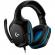 Слушалки Геймърски LOGITECH G432 Wired Gaming Headset 7.1 - LEATHERETTE - Черни/Сини - USB снимка 3