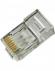 Конектор RJ45 8P8C за кръгъл кабел, категория 6 неекраниран снимка 3