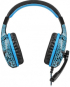 Слушалки Геймърски Fury NFU-0863 Gaming headset, Hellcat NFU-0863, Черни/Сини снимка 2