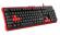 Клавиатура Геймърска Genesis Rhod 110, USB 1.7 метра, Черен/червен снимка 3