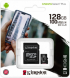 Kingston 128GB micSDXC Canvas Select Plus 100R A1 C10 Card + ADP снимка 2