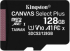 Kingston 128GB micSDXC Canvas Select Plus 100R A1 C10 Card + ADP снимка 1