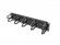 Аранжиращ панел Lanberg 19" cable management AK-1204-B brush panel 10 rings- type b 2U, black снимка 3