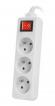 Контакт Lanberg power strip 1.5m, 3 sockets, white снимка 2