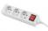 Контакт Lanberg power strip 1.5m, 3 sockets, white снимка 1