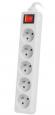Контакт Lanberg power strip 1.5m, 5 sockets, white снимка 2