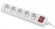 Контакт Lanberg power strip 3m, 5 sockets, white снимка 1