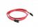 Кабел/адаптер Lanberg SATA DATA III (6GB-S) F-F cable 100cm, red снимка 1
