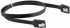 Кабел/адаптер Lanberg SATA DATA III (6GB-S) F-F cable 30cm metal clips, black снимка 3