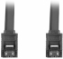 Кабел/адаптер Lanberg SATA DATA III (6GB-S) F-F cable 30cm metal clips, black снимка 1