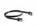 Кабел/адаптер Lanberg SATA DATA III (6GB-S) F-F cable 50cm metal clips, black снимка 2