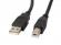 Кабел/адаптер Lanberg USB-A (M) -- USB-B (M) 2.0 cable 1.8m, black ferrite снимка 2