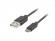 Кабел/адаптер Lanberg USB MICRO-B (M)  --  USB-A (M) 2.0 cable 1m, black QC 3.0 снимка 1