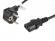 Кабел/адаптер Lanberg CEE 7-7 -- IEC 320 C13 power cord 1.8m VDE, black снимка 1