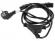 Кабел/адаптер Lanberg CEE 7-7 -- 2X IEC 320 C13 power cord 2m VDE, black снимка 2