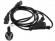 Кабел/адаптер Lanberg CEE 7-7 -- 2X IEC 320 C13 power cord 2m VDE, black снимка 3