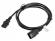 Кабел/адаптер Lanberg extension power supply cable IEC 320 C13 -- C14 1.8m VDE, black снимка 2