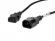 Кабел/адаптер Lanberg extension power supply cable IEC 320 C13 -- C14 1.8m VDE, black снимка 1