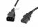 Кабел/адаптер Lanberg extension power supply cable IEC 320 C13 -- C14 3m VDE, black снимка 1