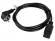 Кабел/адаптер Lanberg CEE 7-7 -- IEC 320 C19 power cord 16A 1.8m VDE, black снимка 2