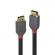 LINDY LNY-36483 :: Кабел DisplayPort 1.2 Anthra Line, M-M, 4K, черен, 3.0 м снимка 1